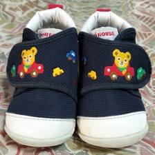 MIKI HOUSE Baby Shoes 115cm Used Soft Sole Slight Wear