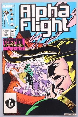 Alpha Flight #50 Superhelden Comic Heft Marvel 1987