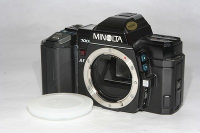 Minolta 7000 AF analoges SLR Gehäuse #31127933 mit Databack 70