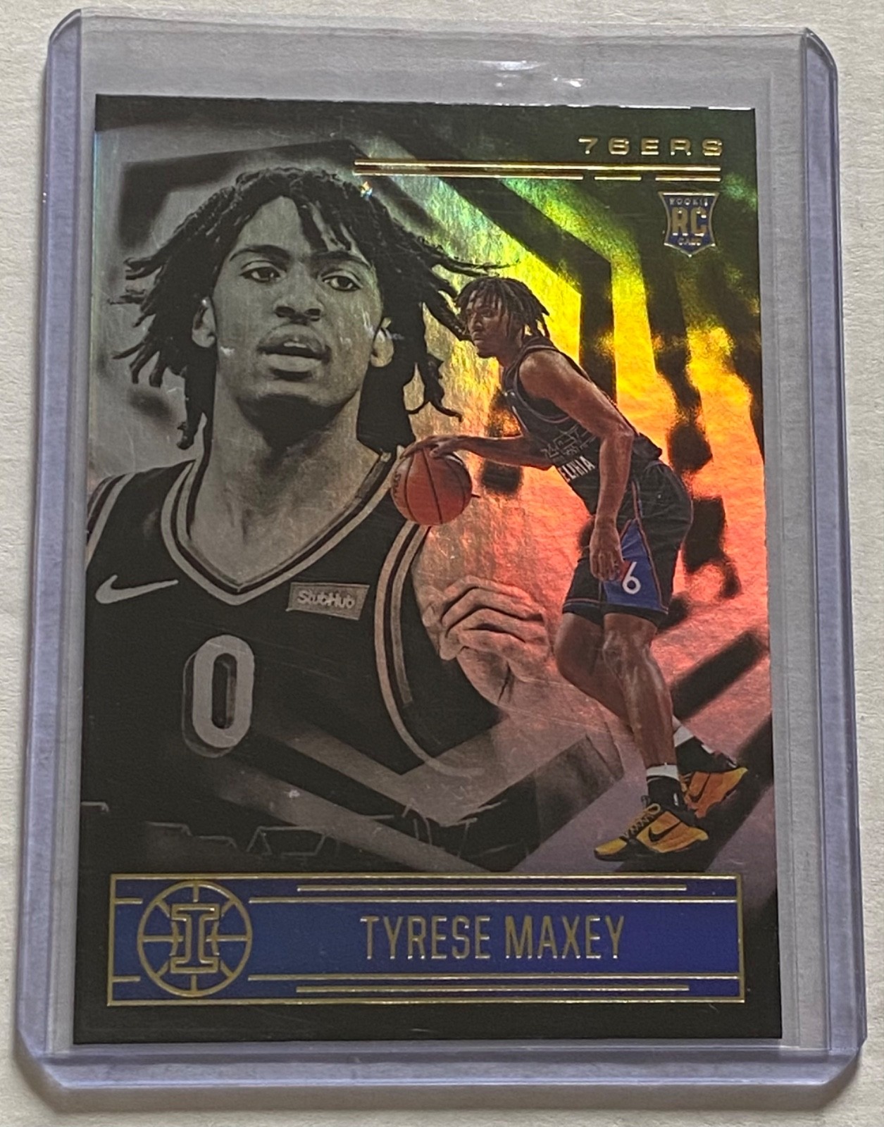 2020-21 Panini Illusions - Rookies Tyrese Maxey #162 (RC)