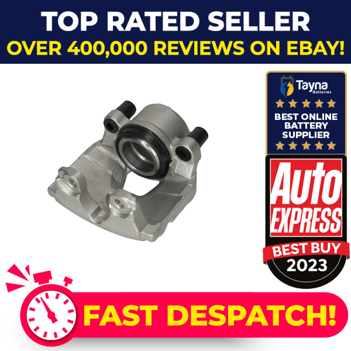 Brake Caliper fits JAGUAR XK X150 4.2 Front Right 07 to 14 C2C27282 Febi Quality