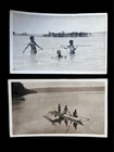 Two Early Historical Real Photo Kodak Postcards - Papua New Guinea Early 20thC