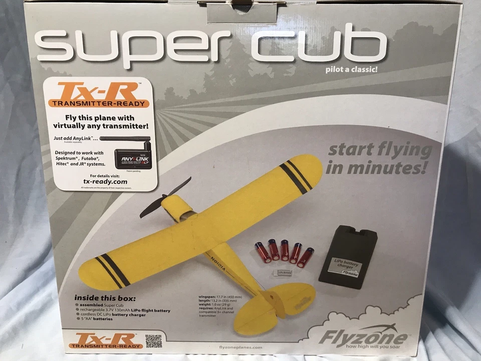 FlyZone rc airplane, Ultra Micro, FlyZone Super Cub - Image 2 of 4
