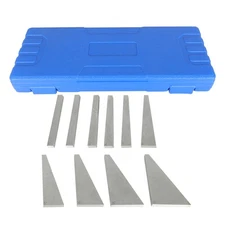 10 PCS MACHINIST GROUND ANGLE BLOCKS SET 1 - 30 DEGREE HARDENED