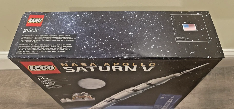 LEGO 21309 Ideas NASA Apollo Saturn V | New In Sealed Box - Image 2 of 4