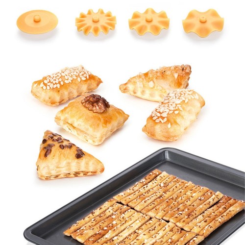 Brand New Roller Cutter Dough Cookie Pie Craft For Pizza Pastry Lattice - Picture 9 of 12