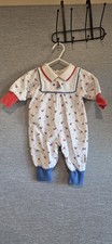 Vintage Gymboree Baby Sailor Outfit And Blanket. Rare.