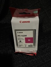 CANON PFI-102 M M MAGENTA INK TANKS EXP 2016 GENUNE