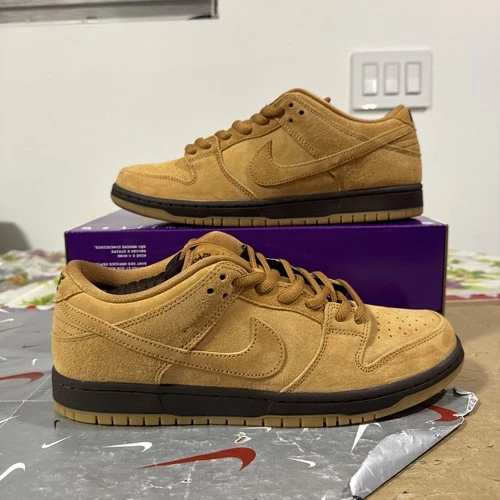 Size 11 - Nike Dunk Pro SB Low Wheat Mocha BQ6817-204