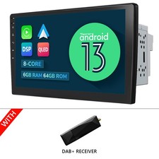 DAB+ Eonon UA12S Plus Android Autoradio 10.1" QLED CarPlay 4G Navi DSP 2DIN 6+64