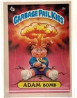Topps 1985 Garbage Pail Kids Series 1 Base Set Card #8a Adam Bomb