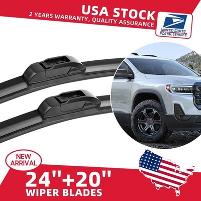DIRECT CONNECT OEM WIPER BLADES Size 24in / 20in Front Left and Right - SET OF 2