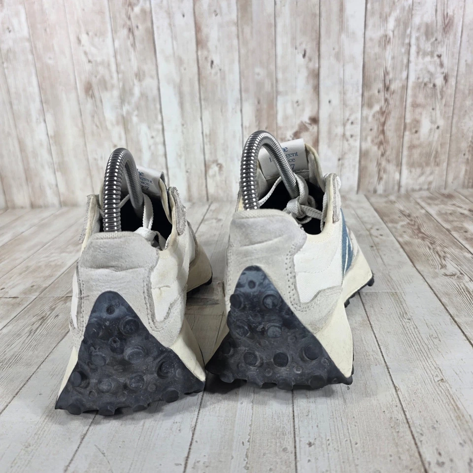 Zapatillas informales estilo de vida New Balance 327 beige azul para mujer talla 6,5 Foto 3 de 4