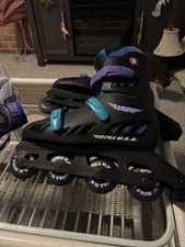 HAWK ROLLERBLADES SKATES SIZE WOMEN 9 WITH KN...
