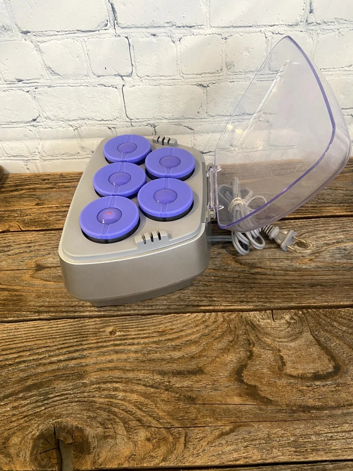 John Freida Body & Shine Smooth Waves 5 Jumbo Hair Rollers Heated Curlers  - Image 3 of 4