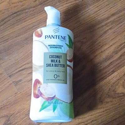 Pantene Pro-V Coconut Milk & Shea Butter Nourishing Shampoo Wavy/Curly 38.2
