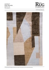 Stunning  Authentic The Rug Company x Kelly Wearstler District Abstract Silk Rug