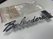 Nos 1965 Plymouth Belvedere Ii Fender Emblem 2578627 L3