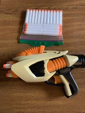 Buzz Bee Toys Air Blasters- with 25 Nerf Bullets Used/ Tested Good Condition