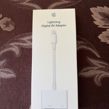Genuine Apple Lightning to HDMI Digital AV Adapter MD826AM/A - USED