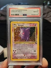 Wizards of the Coast 1999 Pokemon Fossil Gengar Holo 5/62 PSA 8