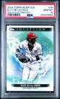 2024 TOPPS INCEPTION GOLD ELECTRICITY #78 ELLY DE LA CRUZ ROOKIE RC 37/50 PSA 10