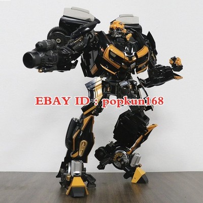 New Bumblebee Black Autobot BMB BB-02 Actions Figure Robot Kids Toys No Box 11''