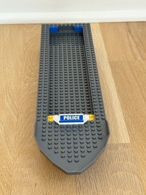 LEGO City Police Patrol Boat 7287 - HULL OF BOAT ONLY - With Stickers - #60277