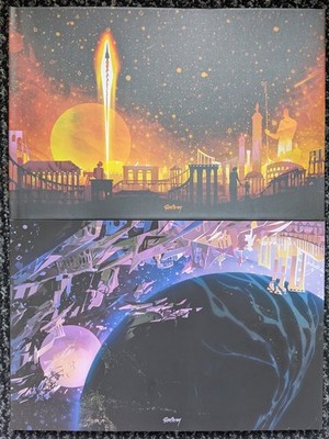 Deathray Comics The Roman Stars Vol 1 & 2 HC Set By Ivan Brando *KICKSTARTER EXC