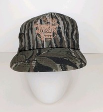 VTG Butski's Game Calls Hat Cap Camo Hunting Trucker Mesh Snapback Made in USA