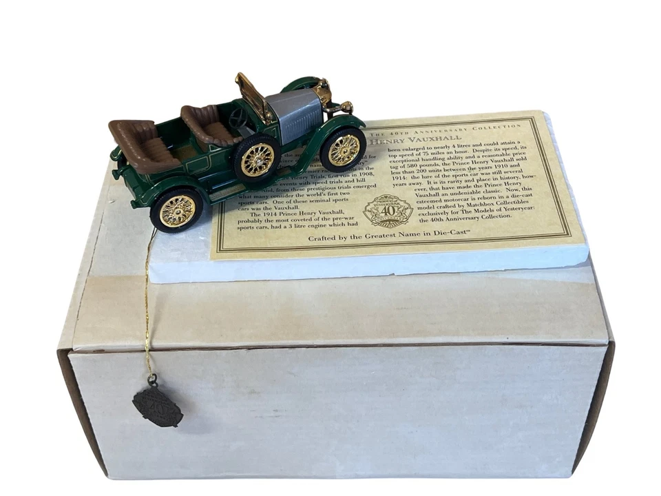 Matchbox Models Of Yesteryear Diecast Model 1914 Prince Henry Vauxhall - Image 3 of 4