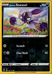 Hisuian Sneasel 092/189 Astral Radiance Reverse Holo Common