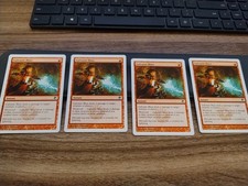 MTG Magic 4x WHITE BORDER ALTER Galvanic Blast x4