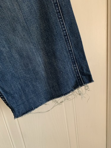 Quicksilver Men’s Denim Jeans Shorts Cutoff Tapered Pockets Zip Fly Size 34 - Picture 5 of 18