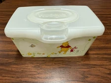 Huggies Winnie The Pooh Piglet Tigger Empty Baby Wipes Container Storage