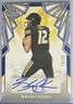 🔥🏈Brady Cook  #BA-BC3⚡️2025 Leaf Trinity⚡️Blue⚡️Auto⚡️RC⚡️13/35⚡️Jets🏈🔥