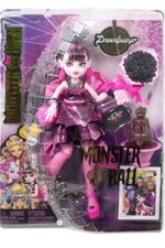 Monster High Doll, Draculaura in Monster Ball Party Dress Collectible Toy NEW