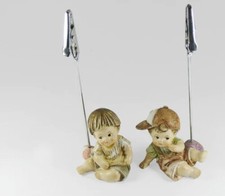 IMMAGINE SEGNAPOSTO BOMBONIERA BIMBO CON PORTAFOTO SENZA SCATOLA