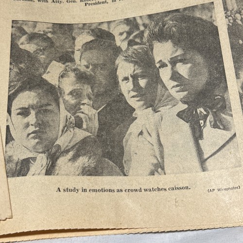 VTG November 24 1963 Fargo Forum Sunday Newspaper North Dakota JFK Kennedy Death - Picture 11 of 13