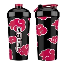 G Fuel Naruto Akatsuki Blood Collector's Tall Shaker Cup 24oz Mixer Sport Bottle