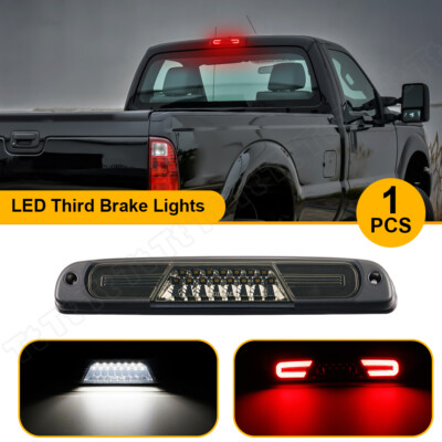 For Ford 99-16 F250 F350 Super Duty LED 3rd Third Brake Light Cargo Light Smoked