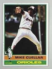 1976 Topps #285 Mike Cuellar Baltimore Orioles