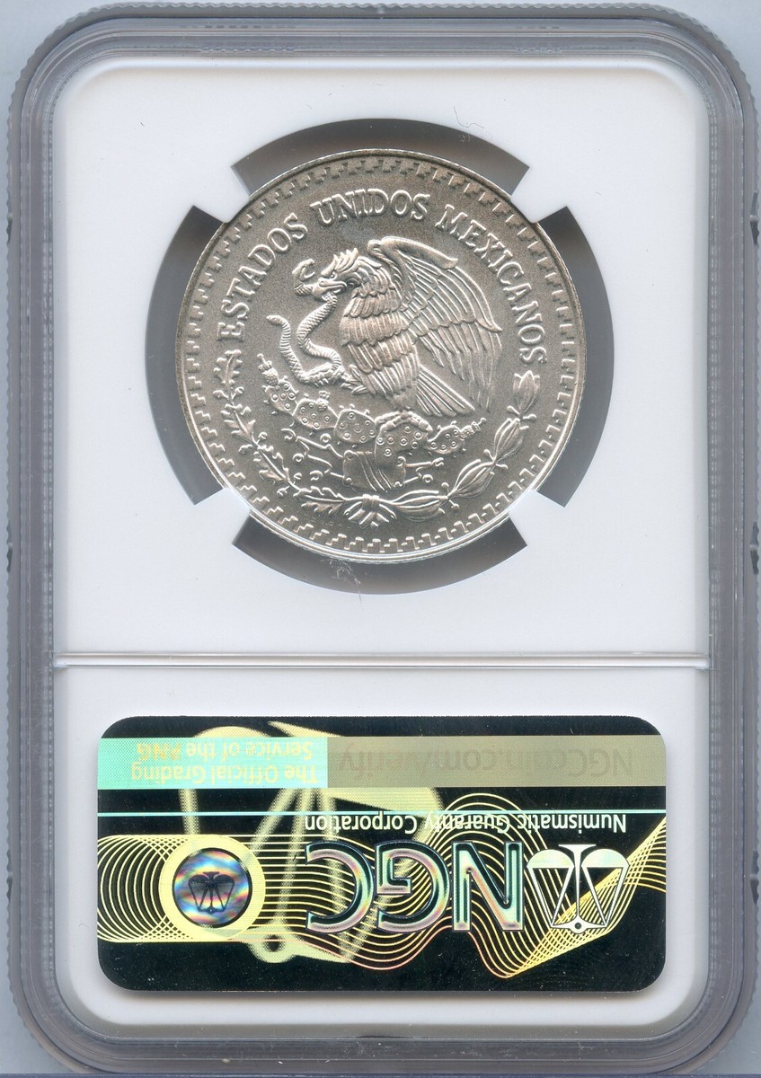 2018 Mexico Libertad Silver 1/2 Onza oz 999 NGC MS 70 Early