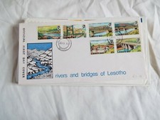 FDC/I RIVERS AND BRIDGES OF LESOTHO 26/06/1974 ((B3)