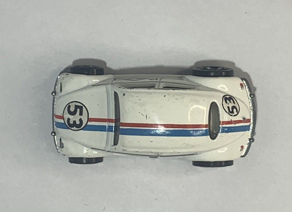 The Love Bug☆ディズニーハービー☆ #53 ☆HOスロットカー Hot Wheels Disney's Herbie 53 Love Bug Volkswagen VW Beetle