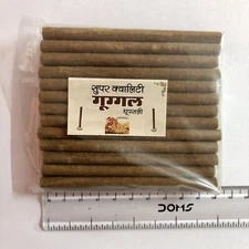 100 gms Indian GUGAL GUGGAL GUGGUL DHOOP INCENSE STICKS 37-40 pc meditation puja