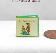 THE NUTCRACKER Miniature 1:12 Scale Illustrated Readable Book Christmas