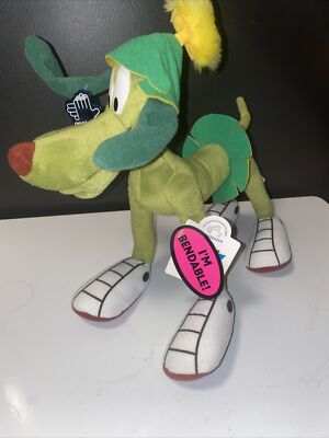 Looney Tunes Marvin The Martian Dog K-9 Bendable Plush Applause