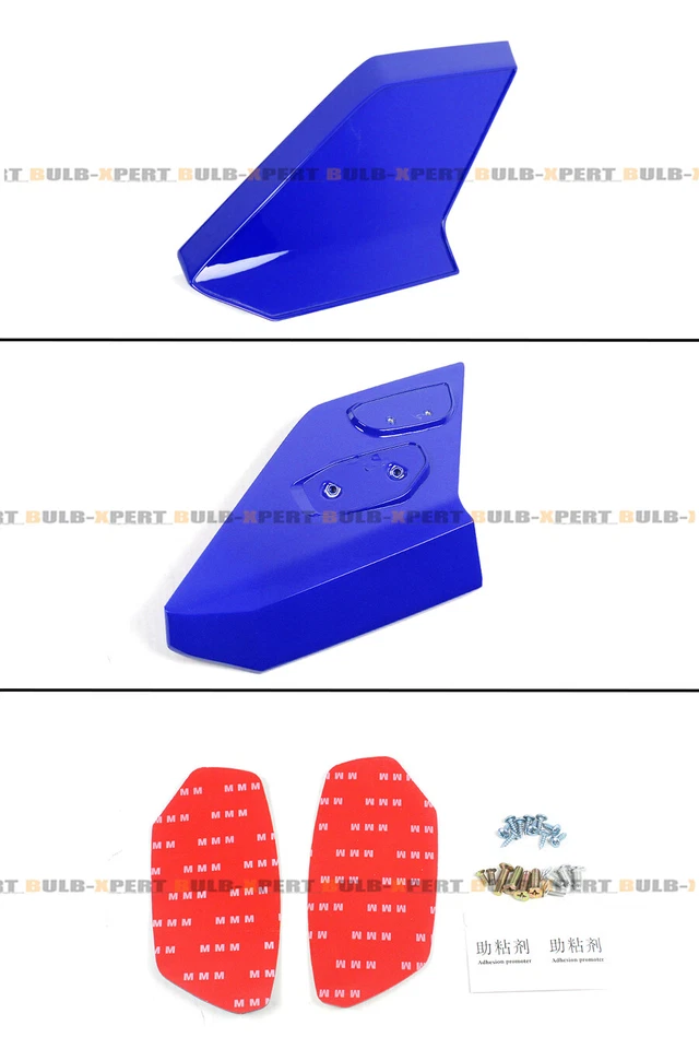 PARA HONDA CIVIC 2016-2021 SEDÁN DE 4 PUERTAS 2 TONOS AZUL NEGRO TIPO R ESTILO ALERÓN ALERÓN Foto 4 de 4