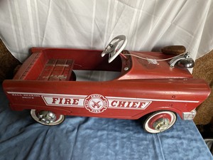 city fire dept pedal car
